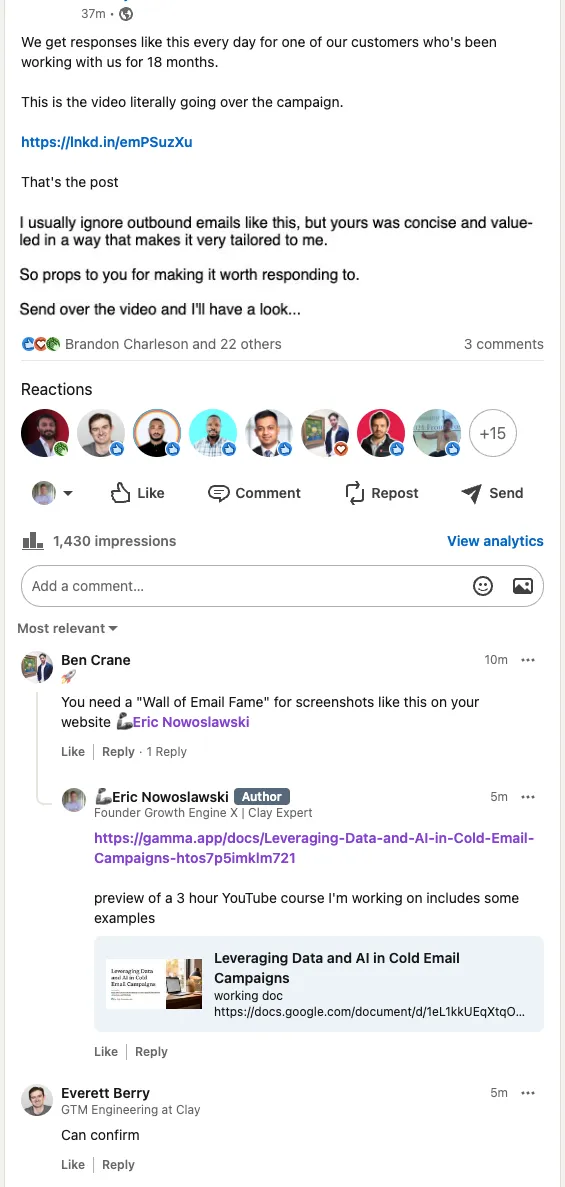 Social proof
